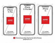 Image result for iPhone 11 Model Sizes