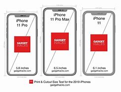 Image result for iPhone 11 vs 11 Pro Max Size