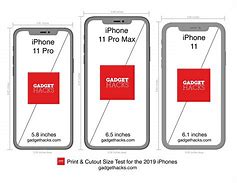 Image result for How Big Is iPhone 11 Pro Acual Size