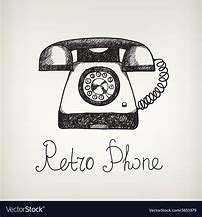 Image result for Vintage Phone Doodle
