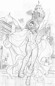 Image result for Comic Book Pencil Art