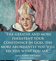 Image result for St. Albert The Great Quotes
