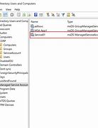 Image result for Active Directory Service Account