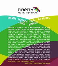 Image result for Firefly 2018 Line Up