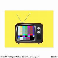 Image result for Old TV No Singal