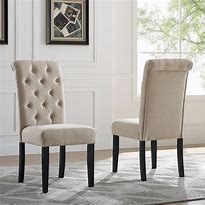 Image result for Tufted Dining Chairs