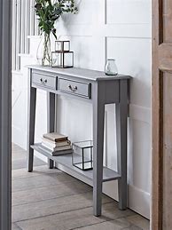 Image result for Slim Hallway Console Table