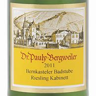 Image result for Dr Pauly Bergweiler Bernkasteler Badstube Riesling Spatlese