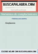 Image result for complacimiento