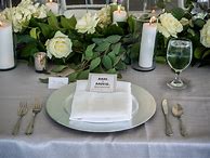 Image result for Champagne and Ivory Wedding Tables