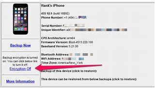 Image result for Forgot iPhone Backup Encryption Password