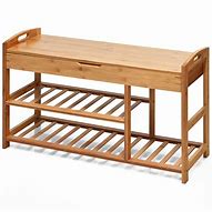 Image result for Bamboo Shoe Rack Bench