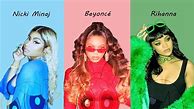 Image result for Beyoncé Rihanna Pupier Blue