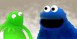 Image result for Cookie Monster Kermit