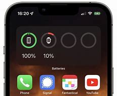 Image result for Accessing iPhone Battery Percentage