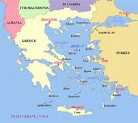 Image result for Where Is Aegean Sea Located