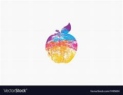 Image result for Rainbow Apple Menu Logo