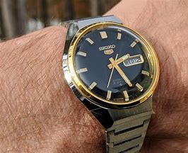 Image result for Seiko 5 Two Tone