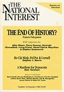 Image result for Fukuyama End of History Dialectic Diagram