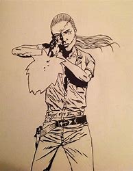 Image result for Andrea Walking Dead Drawings