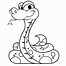 Image result for Black White Snake Drawing