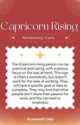 Image result for Capricorn Rising Sign