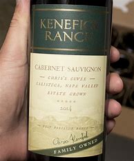 Image result for Kenefick Ranch Cabernet Sauvignon Doctor's Cuvee