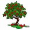 Image result for Autumn Apple Tree Cartoon
