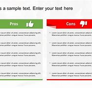 Image result for Pros and Cons Presentation Template