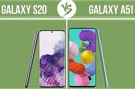 Image result for Samsung Galaxy S20 vs A51