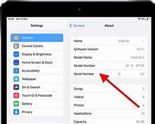 Image result for How to Find iPad Serial Number