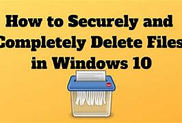 Image result for How to Delete Files Windows 1.0