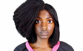 Image result for 4C Hair Straightened