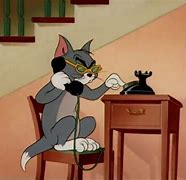 Image result for Tom and Jerry Telephone Meme