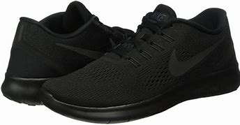 Image result for Men's Black Nike Running Shoes