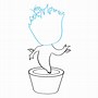 Image result for Simple Baby Groot Drawing