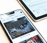 Image result for Phone with News Ticker