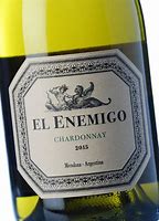 Image result for El Enemigo Chardonnay