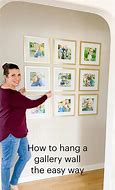 Image result for Large Wall to Hang Pictures On Clips