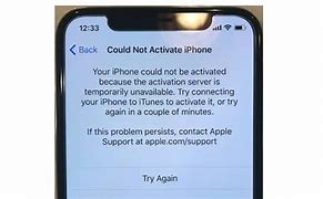 Image result for Activation Unavailable iPhone
