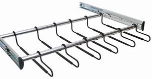 Image result for Pull Out Pant Rack Closet