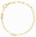 Image result for 14K Gold Chain Link Bracelet
