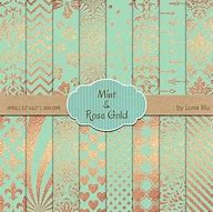 Image result for Show-Me Paper in Rose Gold with Glitter
