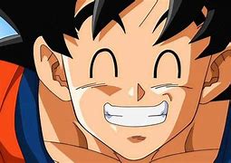 Image result for Dragon Ball Super Goku Happy