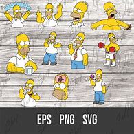 Image result for Homer Simpson Vector