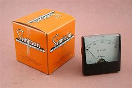 Image result for Simpson 215 Multimeter BatteryType