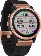 Image result for Garmin Fenix 6s Sapphire 42 mm Black and Rose Gold