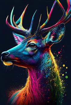 A Magical Deer
 – All Diamond Painting