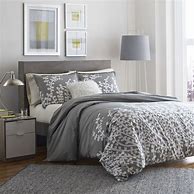 Image result for Gray Twin Size Bed Cover