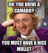 Image result for Mullet Camaro Meme